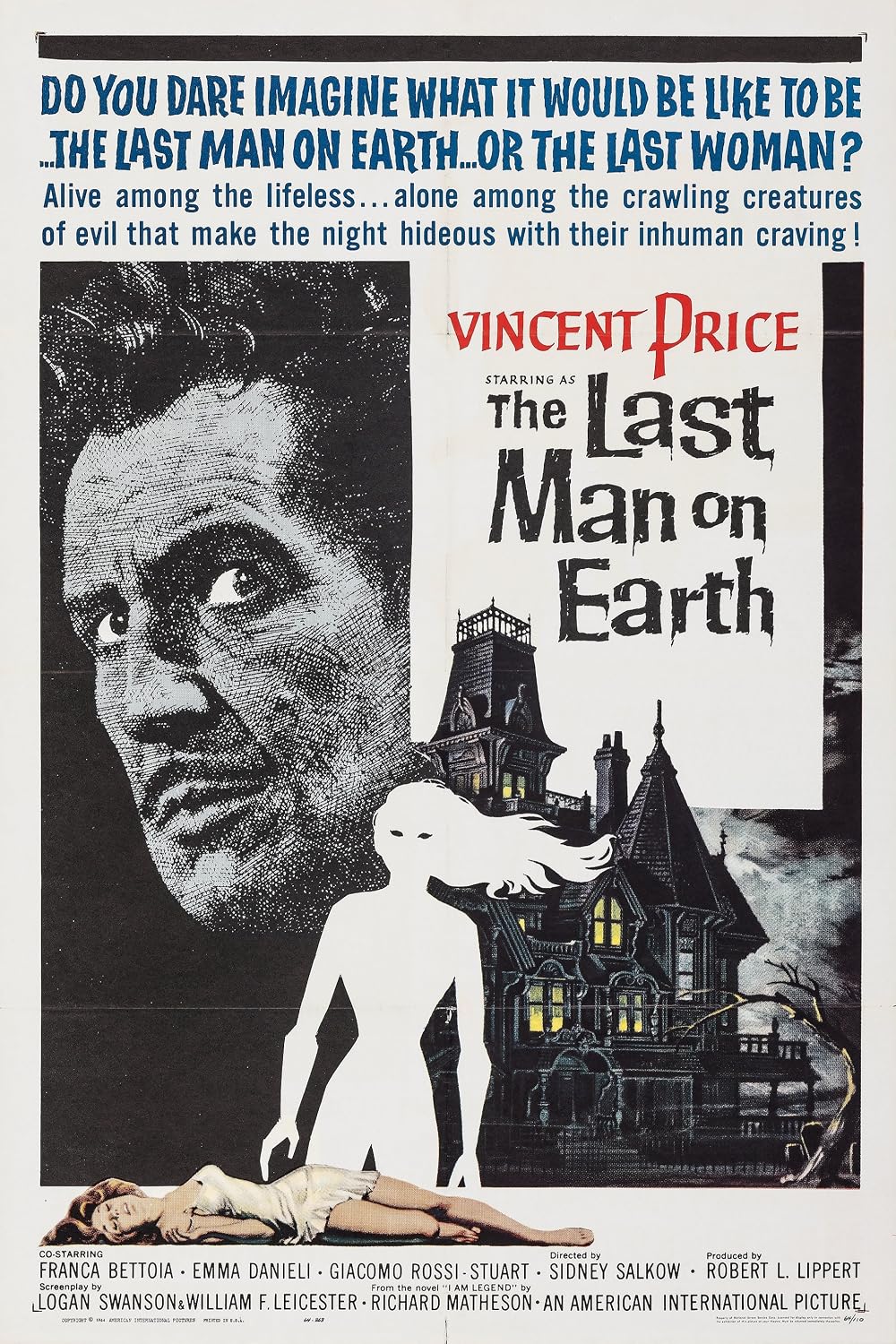 Pôster de Last man on earth (1964)